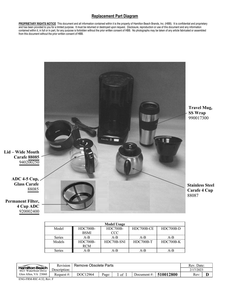 Part Location Diagram of 920002400 Hamilton Beach Filter Basket